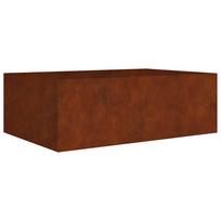 vidaXL Aukštas sodo lovelis, 120x80x40cm, Corten plienas