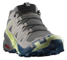 Vyrų trail bėgimo batai Salomon Speedcross 6, pilka/žalia