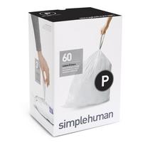 Ištraukiami šiukšlių maišai 60 vnt. 60 l P – simplehuman