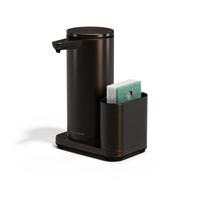 Automatinis bronzinės spalvos iš metalo stovas skalbimo reikmenims – simplehuman