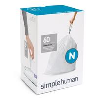 Ištraukiami šiukšlių maišai 60 vnt. 50 l N – simplehuman
