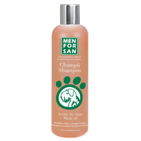Men For San šampūnas su audinių aliejumi šunims, 300 ml