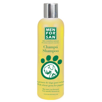 Men For San šampūnas su kviečių gemalų aliejumi šuniukams, 300 ml