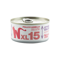 NATURAL CODE XL 15 vištienos ir ėrienos šlapias maistas, 170 g