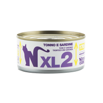 NATURAL CODE XL2 tuno ir sardinių šlapias maistas, 170 g
