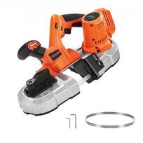 VEVOR nešiojamas juostinis pjūklas BW2110, 65 x 65 mm pjovimo gylis, 360 W, 20 V
