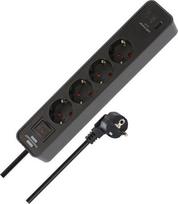 Buitinis ilgintuvas BRENNENSTUHL ECOLOR,4vt.,3USB A+C,1,5 m
