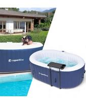 Pripučiamas SPA baseinas inSPORTline Voytano 150 x 80 x 65 cm - Mėlyna