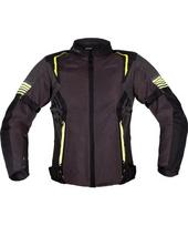 Vasarinė motociklininko striukė W-TEC Pelyes - Pilka-fluo