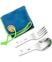 Šaukšto ir šakutės priedas Opinel Picnic Plus peiliui