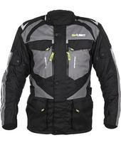 Vyriška motociklininko striukė W-Tec Burdys Evo - Juoda ir pilka