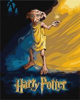 Tapyba pagal skaičius: „HARIS POTERIS“ Dobby plakatas Warner Bros 40x50 dėžutėje