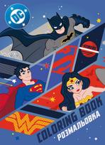 Knygutė spalvinimui su lipdukais TIKRI DRAUGAI: kartu esame galingi Warner Bros