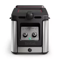 Tefal Clear Duo FR600D vienkartinė gruzdintuvė 0,65 l 2000 W juoda, nerūdijantis plienas