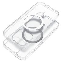 SKAIDRUS dėklas 2 mm IPHONE 16 Pro Max, suderinamas su MagSafe (kameros apsauga) skaidrus