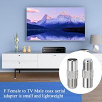 Adapteris F moteriškas į Tv vyriškas, 4 vnt.