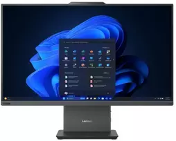 Viskas viename kompiuteris Lenovo ThinkCentre neo 55a 24 Gen 6, 23,8" FHD IPS jutiklinis ekranas, AMD Ryzen 5 220, RAM 16GB, 512GB SSD, AMD Radeon 740M, Windows 11 Pro, Luna Grey, 13FA004RMH