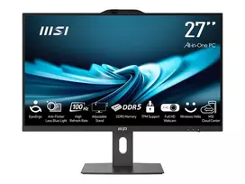 Kompiuteris viskas viename MSI PRO AP272P 14M, 27" FHD IPS, Intel Core i5-14400, RAM 16GB, 512GB SSD, Intel UHD Graphics 730, Wi-Fi 6E, Windows 11 Pro, juodas, PRO AP272P 14M-496EU