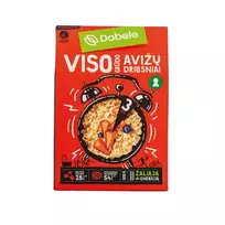 Viso grūdo avižų dribsniai DOBELE, 500 g