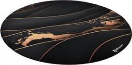 Arozzi Zona Round Floor Pad | Black/Gold AZ-ZONA-PAD-BKGD | 850047390943