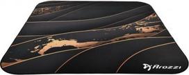 Arozzi Zona Square Floor Pad | Black/Gold AZ-ZONA-QTRO-BKGD | 850047390882