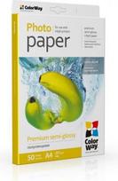 ColorWay Photo Paper, 50 sheets | Premium Semi-Glossy | 255 g/m² | A4 PNG255050A4 | 4823108631787