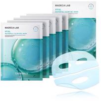 Centellian24 Madeca Lab Hyal Waterfull Glow Gel Mask lakštinė hidrogelinė veido kaukė, 5 vnt.