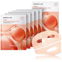 Centellian24 Madeca Lab PDRN Skin Tightening Glow Gel Mask lakštinė hidrogelinė veido kaukė, 5 vnt.