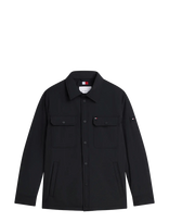 Tommy Hilfiger - Packable Lw Shirt Jacket - Lengva striukė - Juoda