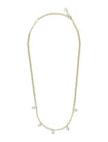 SNÖ Of Sweden - Largo Pearl Charm Neck 2 40-45 G/White - Onesize - Grandinėlė - Aukso