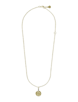 SNÖ Of Sweden - Union Casey Hammered Pendant Neck 40-45 - Grandinėlė - Aukso