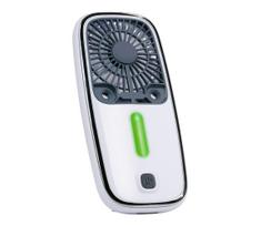 LED RGB įkraunamas kišeninis ventiliatorius su rūko efektu 3,7V 1200 mAh