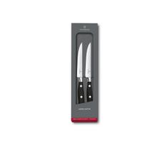 Victorinox - GRAND MAITRE 12 cm kepsnio peilių rinkinys, 2 vnt., juodi