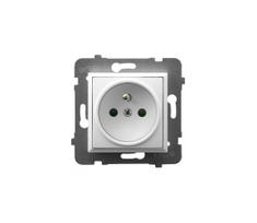 Ospel - ARIA 230V namų rozetė be rėmelio balta