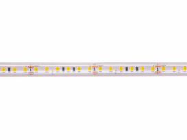 LED juosta, 5m ritė, 24V 9.6W/m hermetiška IP68, T formos, šaltai balta 6500K