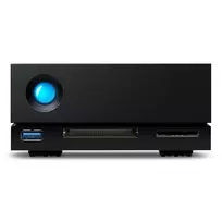 LACIE 1big Dock 16TB Thunderbolt 3 + USB 3.1 8,9 cm 3,5 colio išorinis kietojo disko masyvas, pilka