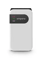 Emporia SIMPLICITYglam 7,11 cm (2,8 colio) 106 g Baltas sulankstomas telefonas senjorams