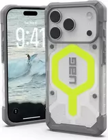 UAG Urban Armor Gear Pathfinder MagSafe Dėklas | Apple iPhone 17 Pro | aktyvus neonas (permatomas) | 114551118181