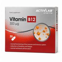 ActivLab Vitaminas B12 500 µg (30 kaps.)