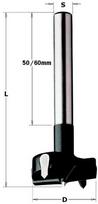 Grąžtas lankstų skylėms gręžti HM D=35x90 S=10x60, CMT