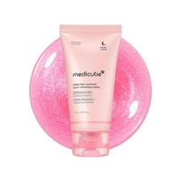 MEDICUBE PDRN Pink Caffeine Night Wrapping Mask - naktinė veido kaukė