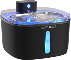 Nordic Paws - Drinking Fountain Fjord - 3,8l wireless - Sensor - Black