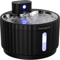 Nordic Paws - Drinking fountain Glacia - 2,8L wireless with sensor -  Black