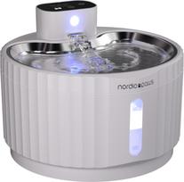 Nordic Paws - Drinking fountain Glacia - 2,8L wireless with sensor -  white