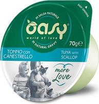 Oasy More Love Tuna with scallop - wet cat food - 70g