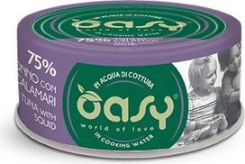 Oasy More Love Tuna with squid - wet cat food - 70g