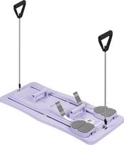 Rebel Domowy zestaw do pilates, wielofunkcyjny przyrząd do ćwiczeń fitness 9 w 1, kolor fioletowy