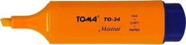 Toma Oranžinis Mistral (10vnt) TOMA
