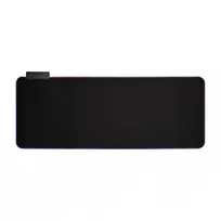 Žaidimų pelės kilimėlis - Lumi Legend RGB Mouse Pad su 4-port USB hub'u Juodas