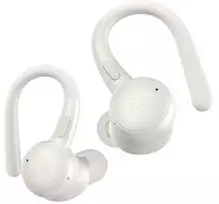 „Belkin“ ausinės – ausinės su ausų kabliukais, atsparios vandeniui (IP54), „Bluetooth“ 5.4, kreminės spalvos